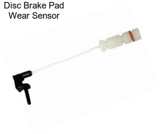 Disc Brake Pad Wear Sensor