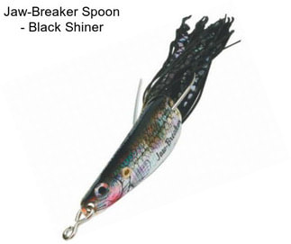 Jaw-Breaker Spoon - Black Shiner