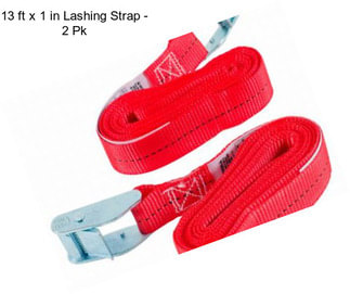 13 ft x 1 in Lashing Strap - 2 Pk