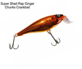 Super Shad Rap Ginger Chunks Crankbait