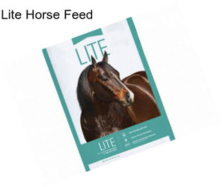 Lite Horse Feed