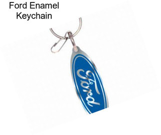 Ford Enamel Keychain