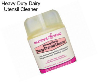 Heavy-Duty Dairy Utensil Cleaner