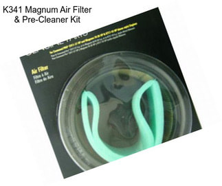 K341 Magnum Air Filter & Pre-Cleaner Kit