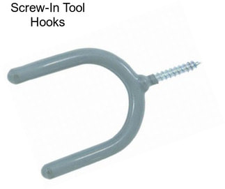 Screw-In Tool Hooks