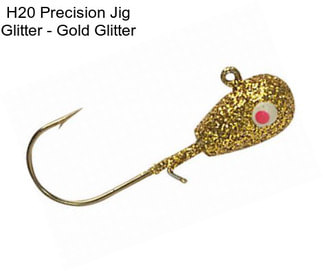 H20 Precision Jig Glitter - Gold Glitter