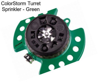 ColorStorm Turret Sprinkler - Green