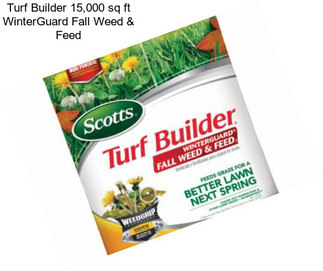 Turf Builder 15,000 sq ft WinterGuard Fall Weed & Feed