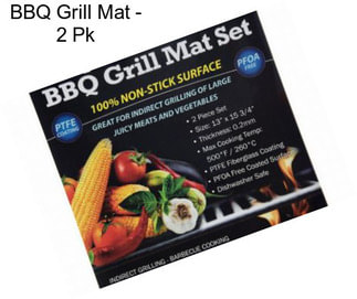 BBQ Grill Mat - 2 Pk