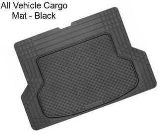 All Vehicle Cargo Mat - Black