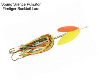 Sound Silence Pulsator Firetiger Bucktail Lure