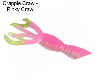Crappie Craw - Pinky Craw