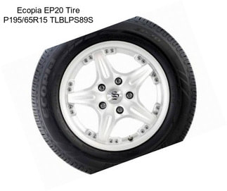 Ecopia EP20 Tire P195/65R15 TLBLPS89S