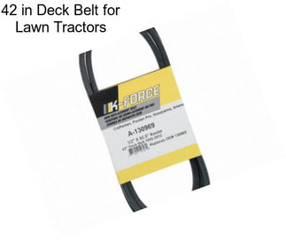 42 in Deck Belt for Lawn Tractors