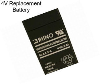 4V Replacement Battery