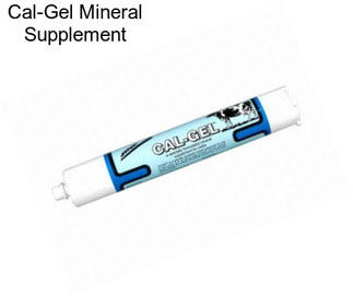 Cal-Gel Mineral Supplement