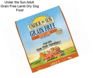 Under the Sun Adult  Grain Free Lamb Dry Dog Food