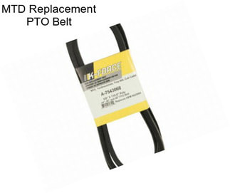 MTD Replacement PTO Belt