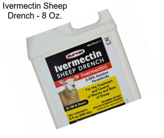 Ivermectin Sheep Drench - 8 Oz.