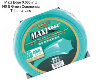 Maxi Edge 0.080 in x 140 ft Green Commercial Trimmer Line