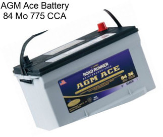 AGM Ace Battery 84 Mo 775 CCA