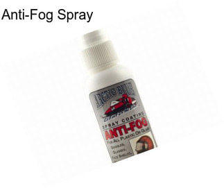 Anti-Fog Spray