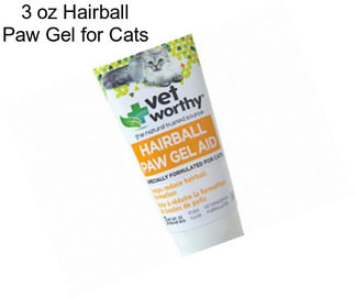 3 oz Hairball Paw Gel for Cats