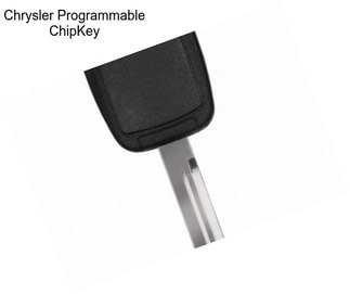 Chrysler Programmable ChipKey