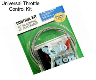 Universal Throttle Control Kit