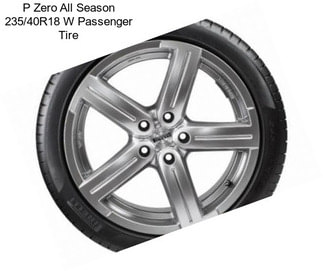 P Zero All Season 235/40R18 W Passenger Tire
