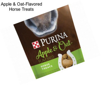 Apple & Oat-Flavored Horse Treats