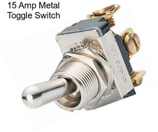 15 Amp Metal Toggle Switch