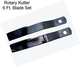 Rotary Kutter 6 Ft. Blade Set