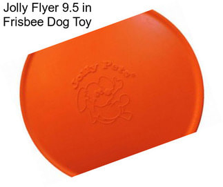 Jolly Flyer 9.5 in Frisbee Dog Toy