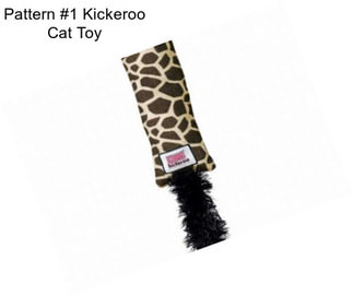 Pattern #1 Kickeroo Cat Toy