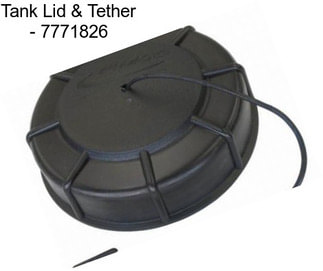 Tank Lid & Tether - 7771826