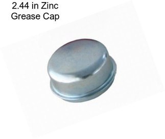 2.44 in Zinc Grease Cap