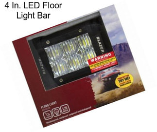 4 In. LED Floor Light Bar