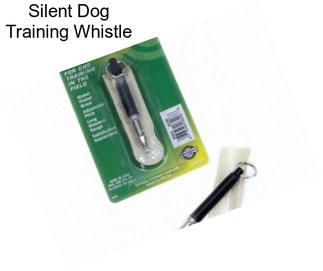 Silent Dog Training Whistle