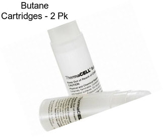 Butane Cartridges - 2 Pk