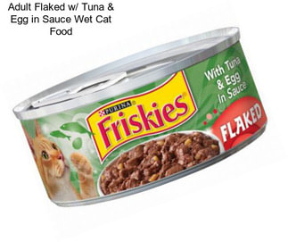 Adult Flaked w/ Tuna & Egg in Sauce Wet Cat Food
