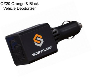 OZ20 Orange & Black Vehicle Deodorizer