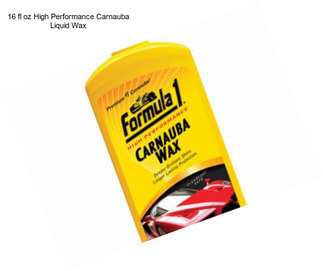 16 fl oz High Performance Carnauba Liquid Wax