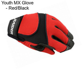 Youth MX Glove - Red/Black