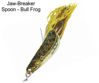 Jaw-Breaker Spoon - Bull Frog