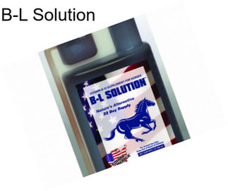 B-L Solution