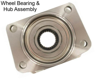 Wheel Bearing & Hub Assembly