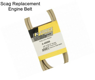 Scag Replacement Engine Belt