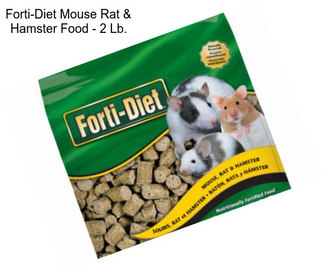 Forti-Diet Mouse Rat & Hamster Food - 2 Lb.