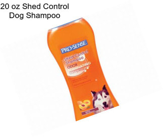 20 oz Shed Control Dog Shampoo